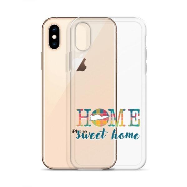 Home Sweet Home St Croix VI Inspired Madras | Clear Case for iPhone® - Image 46