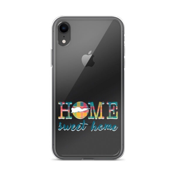 Home Sweet Home St Croix VI Inspired Madras | Clear Case for iPhone® - Image 47