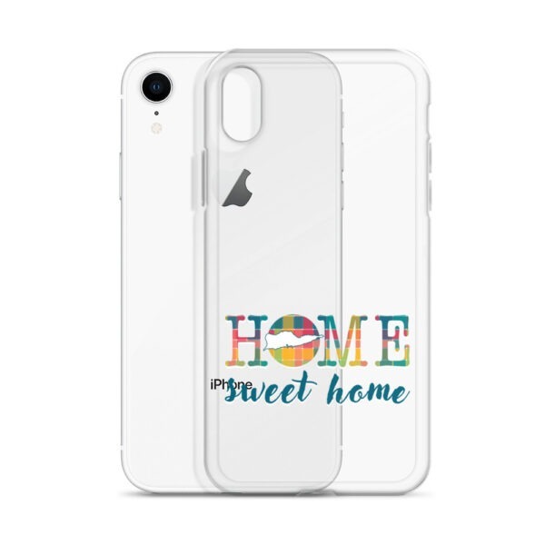 Home Sweet Home St Croix VI Inspired Madras | Clear Case for iPhone® - Image 50