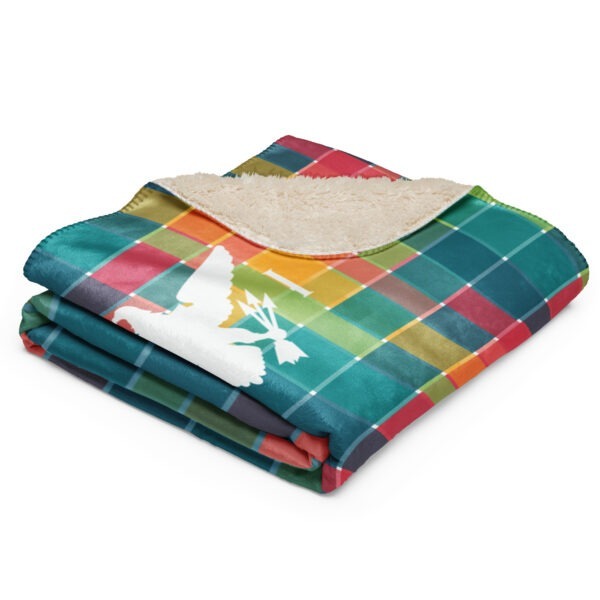 VI Madras Inspired Sherpa blanket - Image 2