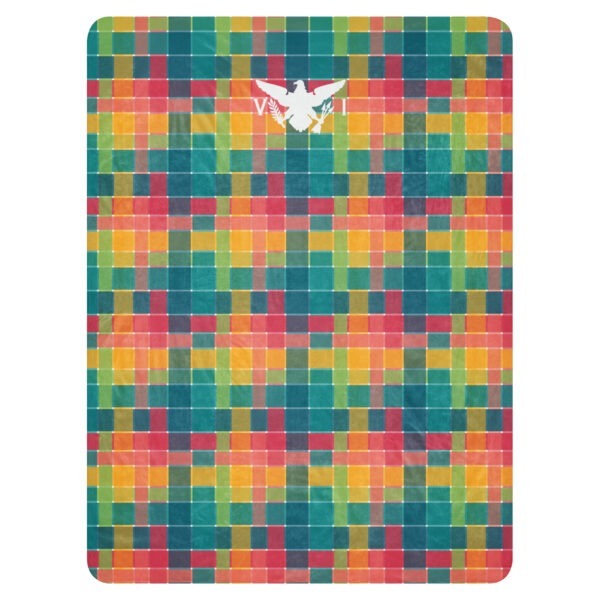 VI Madras Inspired Sherpa blanket - Image 7