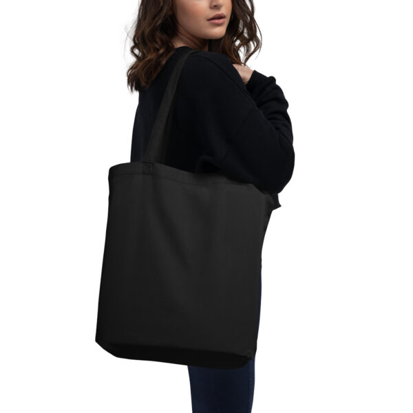 LOVE St Croix cutout Black Eco Tote Bag - Image 2