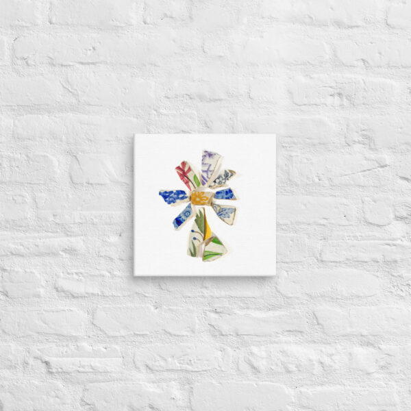 Rainbow Flower Chaney Collection Wraparound Canvas - Image 5