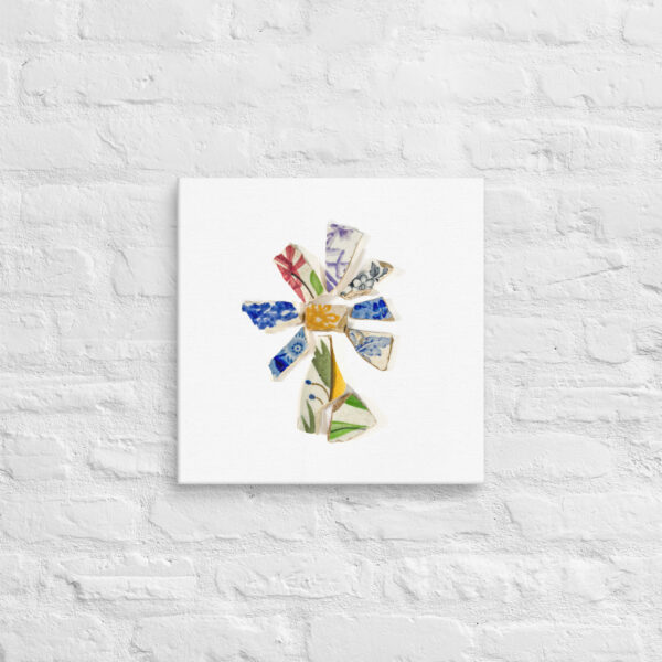 Rainbow Flower Chaney Collection Wraparound Canvas - Image 6