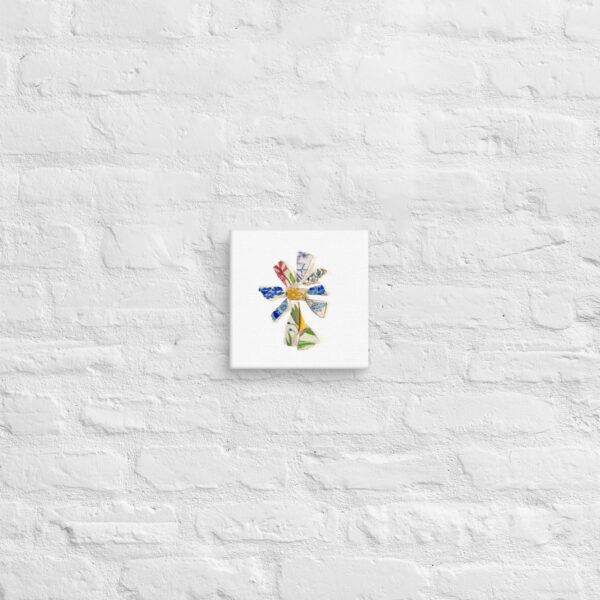 Rainbow Flower Chaney Collection Wraparound Canvas - Image 4