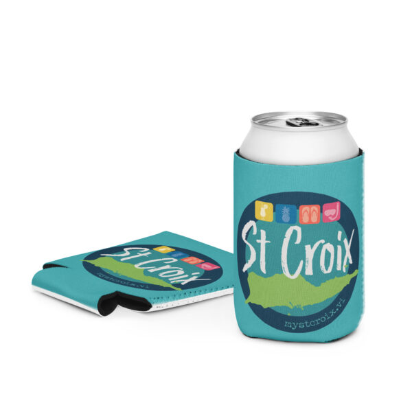 My St Croix Logo Can cooler