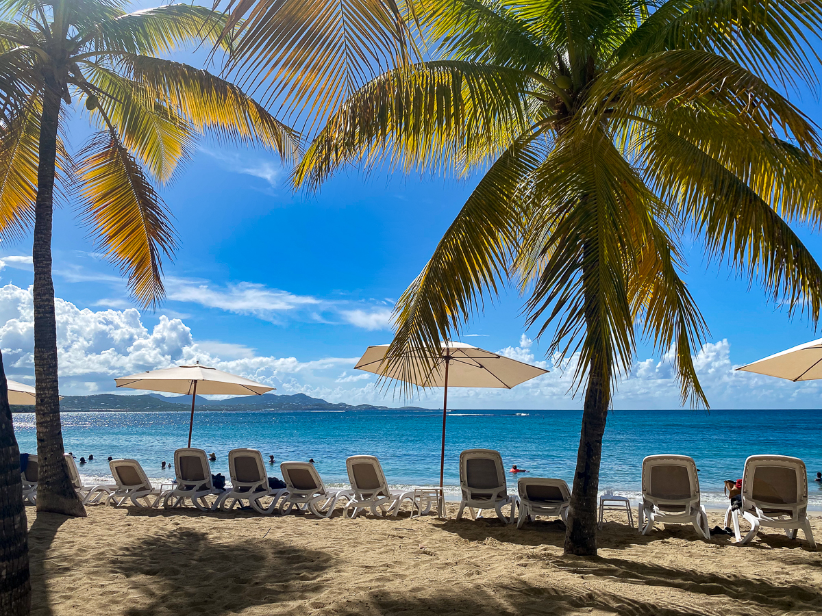 mermaid beach at buccaneer st croix beaches with beach bars