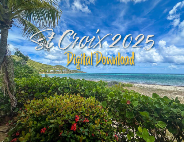 2025 St Croix Color Photo Calendar DIGITAL DOWNLOAD