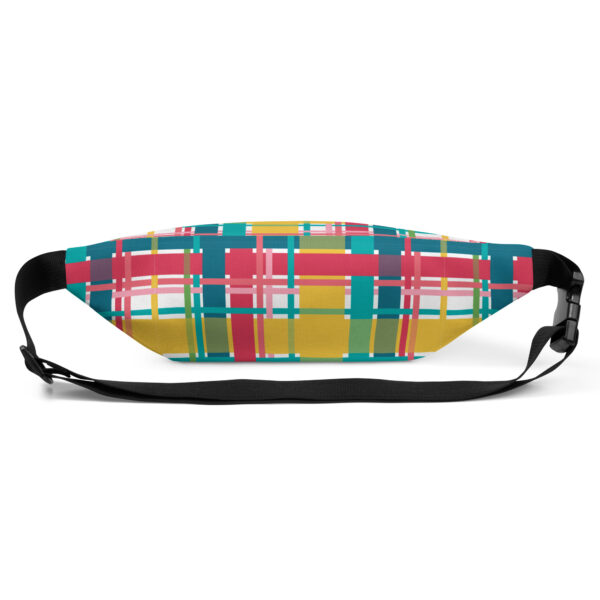 USVI Madras Inspired Waist Pack Belt Bag - Image 5