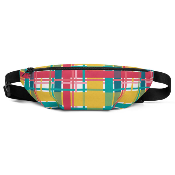 USVI Madras Inspired Waist Pack Belt Bag