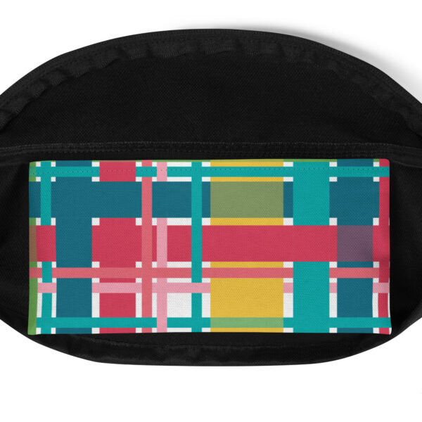 USVI Madras Inspired Waist Pack Belt Bag - Image 9