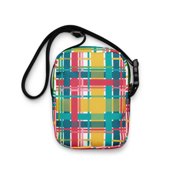 USVI Madras Inspired St Croix Utility crossbody bag