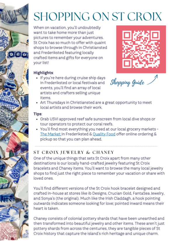 St Croix Vacation Rental Welcome Guide Template - Image 5