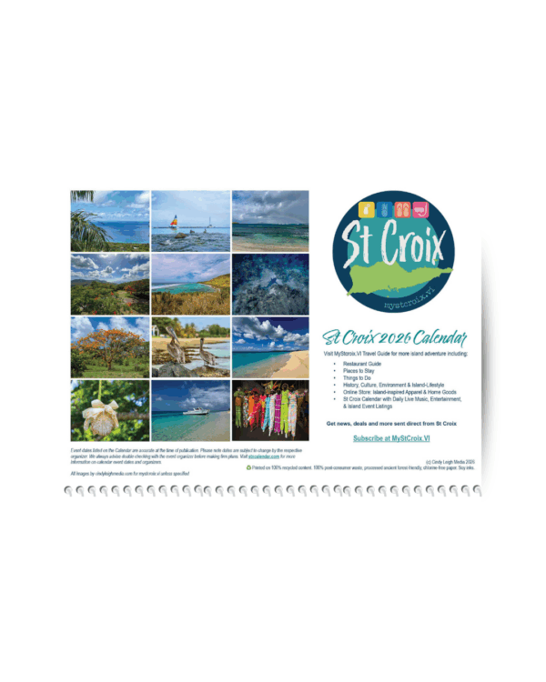 2026 St Croix Color Photo Calendar - Image 15