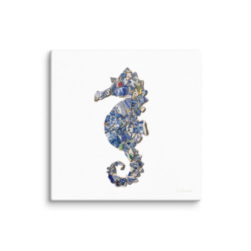 Chaney Seahorse Canvas