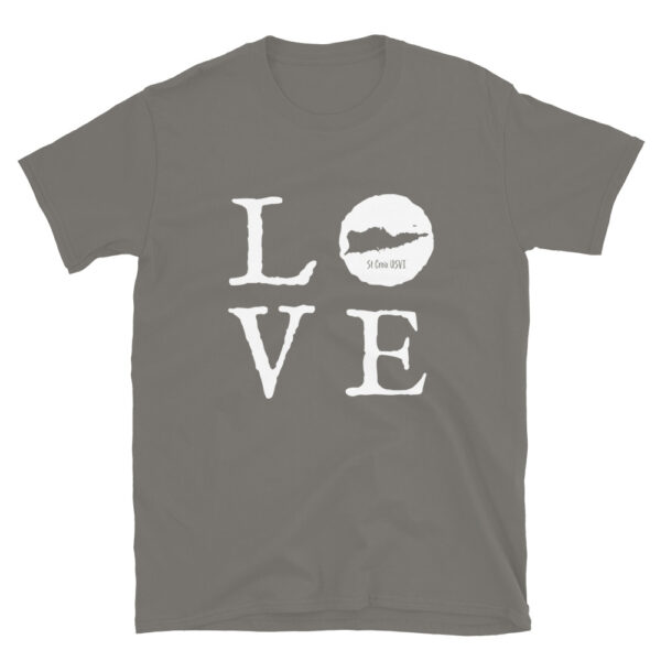 St Croix LOVE Short-Sleeve Unisex T-Shirt - Image 15