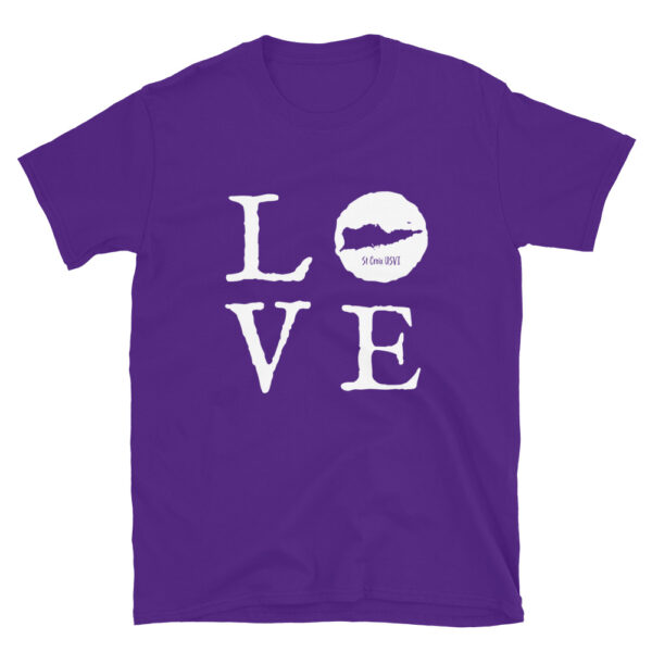 St Croix LOVE Short-Sleeve Unisex T-Shirt - Image 8